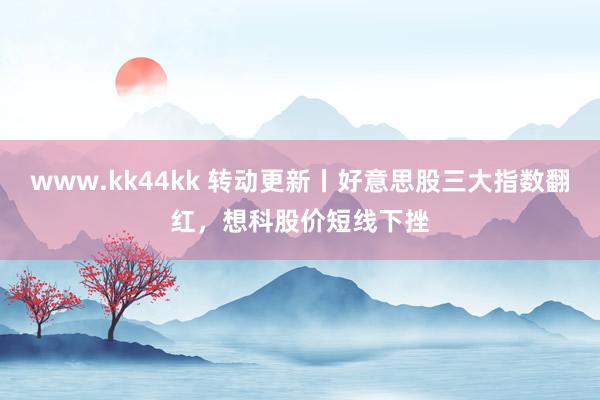 www.kk44kk 转动更新丨好意思股三大指数翻红，想科股价短线下挫