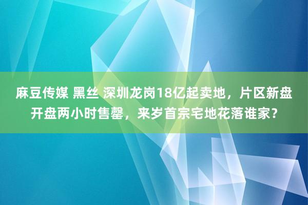 麻豆传媒 黑丝 深圳龙岗18亿起卖地，片区新盘开盘两小时售罄，来岁首宗宅地花落谁家？